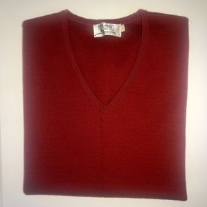 Red St. Croix Sweater Vest